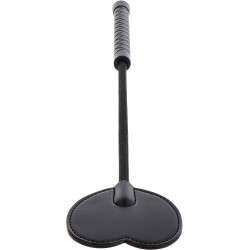Hidden Desire Cravache Black Heart 44cm Noir
